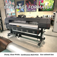 Imprimante jet d'encre à sublimation automatique pour bannières flexibles avec encre éco-solvant et tête XP600 pour impression sans bordure sur imprimante de factures