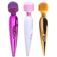 Vibrateur AV pour femmes, vibrateur puissant et fort, vibrateur pour masturbation féminine avec barre de massage AV plaquée
