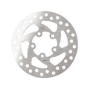 Disque de frein en acier inoxydable 120 mm pour trottinette électrique M365 Pro, accessoire de frein arrière à cinq trous 120 mm, frein à disque 120 mm - Product Image 3
