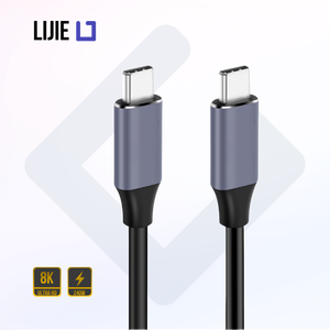 สายเคเบิล USB4.0 C to C รับรองมาตรฐาน รองรับ 8K/60Hz 80Gbps 240W ชาร์จเร็ว สำหรับถ่ายโอนข้อมูล - Product Image 2