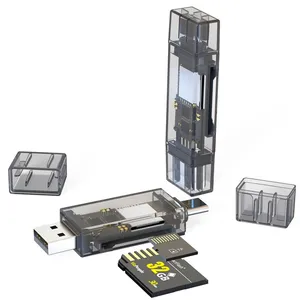 卸売USB + TYPE-C SD/TF/OTGコンピューターUディスクカードリーダー