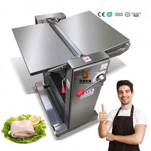 เครื่องปอกเปลือกหมูสามชั้นเครื่องกำจัดหนังหมูสำหรับการแปรรูปเนื้อสภาพใหม่ - Product Image 1