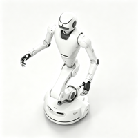 Robots Colaborativos, Robot Industrial Hirobot A2CR-W1 de Metal, Software Personalizable, AC220V 700W, Motor PLC para Uso Industrial, 1 Unidad