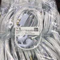 Écouteurs filaires de sport Super Bass avec prise casque 3.5mm Écouteurs de musique et écouteurs pour Samsung