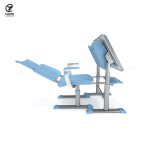 Üretici ilkokul öğrencilerinin öğrenimi için ABS plastik demir ayaklar ayarlanabilir masa ve sandalyeler üretir - Product Image 4