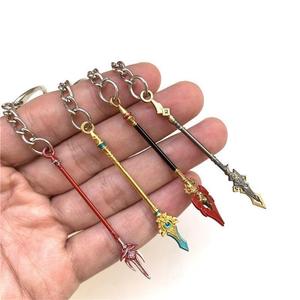 6cm Jeu Genshin Impact Wolf's End Figure <span class=keywords><strong>Oeil</strong></span> <span class=keywords><strong>de</strong></span> Dieu Mini Arme Épée Porte-clés - Product Image 4