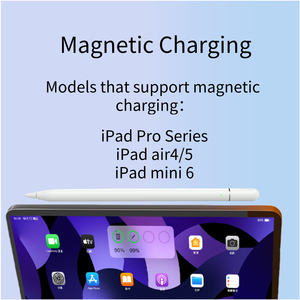 ปากกาสไตลัสแบบไร้สายพร้อมพอร์ตชาร์จแม่เหล็กแบบซ่อน สำหรับหน้าจอสัมผัส ใช้ได้กับ <span class=keywords><strong>Apple</strong></span> iPad <span class=keywords><strong>Pencil</strong></span> - Product Image 4