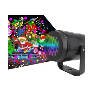 Newistmas Laser Projection Lamp Snowflake Projector Light NEW Black 80 IP65 Snow Proof Led Outdoor Lights RGB 0 - 50 100 50000