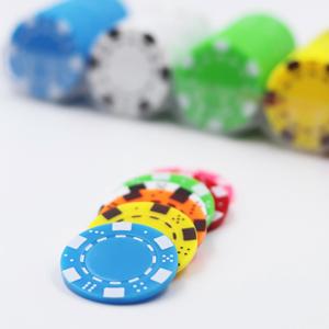 High-quality Casino-grade Plastic Poker Chips Designed for Use in Casinos and Mahjong <b>Games</b> - Product Image 6