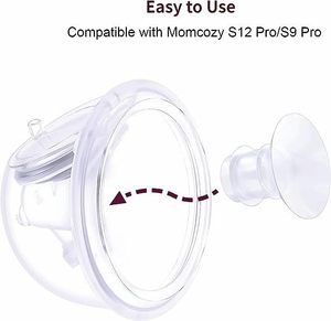 Inserto de Silicona Suave de 13-24 mm para Extractor de Leche Materna, Manos Libres, Reductor de Tamaño, Accesorio Ideal para Mamá - Product Image 1