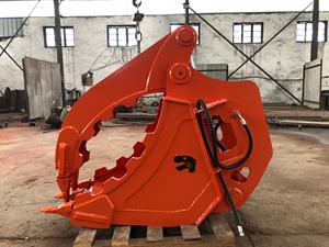 3.5 ton mini escavatore pollice secchio afferrare secchio per la vendita - Product Image 5