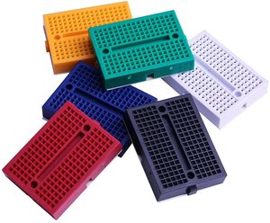 Mini Breadboard 170 saldabile a tiranti piccola scheda dimostrativa Proto PCB e Kit di filo Jumper per la prototipazione - Product Image 1