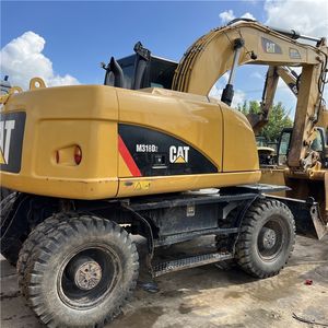 Used <b>CAT</b> M318D2 18t Excavator Original <b>CAT</b> 18 Tons <b>Wheel</b> Excavator Used Excavator High Quality - Product Image 3