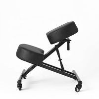 Chaises de bureau ergonomiques ajustables, coussins épais 2022, confortables, hydraulique, avec roulettes, pour bureau