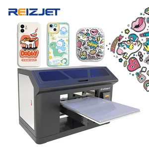 3545 Dual Xp600 Head Automatic Phone Case Printing Machine Wide Format Flatbed Uv Led Printer Small Customise Uv Printer