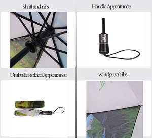 Xiamen xintongxing Shaoxing ด้ามจับหนังยาวอัตโนมัติเต็มรูปแบบด้ามจับร่มพับได้3แบบใหม่2023 - Product Image 5