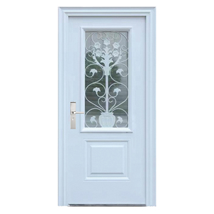 <span class=keywords><strong>Puerta</strong></span> de Acero Insonorizada y Resistente a la Intemperie de Fábrica, <span class=keywords><strong>Puerta</strong></span> de Seguridad de Acero con Diseño de Vidrio para <span class=keywords><strong>Entrada</strong></span> - Product Image 4