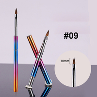 Nouveau produit 15 pièces Nail Art Design stylo peinture outils en gros manucure Salon bricolage 3D acrylique pinceau ensemble
