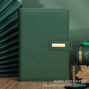 Set de Regalo de Cuaderno de un Solo Botón en Cuero PU, Personalizable con Logotipo, Grabado e Impresión, para Oficina y Negocios - Product Image 4