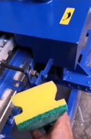 Offre Spéciale machine de rainure de bloc de nettoyage d'éponge en forme de H machine de rainurage d'éponge de tampon à récurer