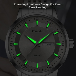 High Quality Men's Quartz Smart <b>Watch</b> with 30bar Water Resistant Alloy Band 42mm <b>Case</b> Glass Dial for Sports - Product Image 2