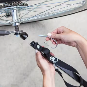 3ใน1พับได้บันไดพับได้พับได้รถเข็นขนาดพกพาน้ำหนักเบาพับได้สำหรับปีนเขา - Product Image 5