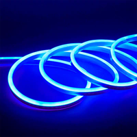 LED fleksibel lampu Neon silikon murni Strip 6*12 / 8*16 papan iklan Strip cahaya lembut tegangan rendah untuk penggunaan luar ruangan