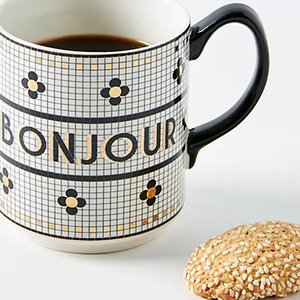 Tazas de Café de Cerámica Geométricas con Borde Dorado Creativas, Hechas a Mano, Estilo Retro de Lujo Ligero, Marca EHG, Origen GUA - Product Image 4
