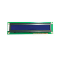 Modul LCD1602 I2C STN dengan Lampu Latar Biru Resolusi 128x64 IC Driver ST7789 Tampilan Lampu Latar Biru