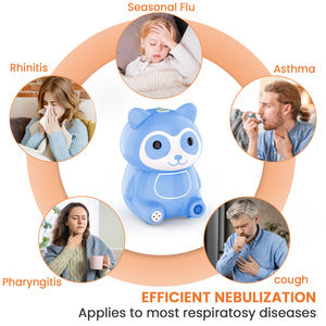 FITCONN <span class=keywords><strong>Nebulizer</strong></span> kompresor udara rakun kartun, <span class=keywords><strong>Nebulizer</strong></span> beruang <span class=keywords><strong>Nebulizer</strong></span> untuk anak-anak dan dewasa - Product Image 5