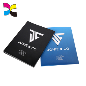 <strong>Custom</strong> <strong>Logo</strong> A4 <strong>File</strong> <strong>Paper</strong> Presentation Folder With Business Card Slot For Business Personalized <strong>File</strong> Pocket Folders - Product Image 4