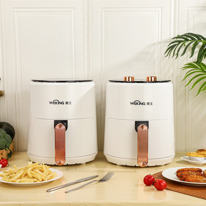 Friteuse à <span class=keywords><strong>air</strong></span> électrique en gros 4L en plastique avec contrôle numérique, protection contre la surchauffe, <span class=keywords><strong>marque</strong></span> chinoise, four de cuisson multifonctionnel antiadhésif - Product Image 5