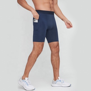Pantalones Cortos <span class=keywords><strong>de</strong></span> Compresión Personalizados con Logotipo para <span class=keywords><strong>Hombre</strong></span>, Pantalones Cortos Deportivos Elásticos para Ciclismo, Baloncesto, Fútbol, <span class=keywords><strong>Entrenamiento</strong></span>, Gimnasio, Verano - Product Image 3