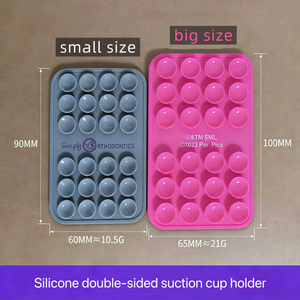 Support de téléphone <span class=keywords><strong>portable</strong></span> en silicone à ventouse double face ultra-adhérente pour diffusion en direct - Octobuddy - Product Image 3