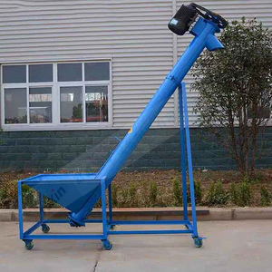 Transportador Espiral de Acero Inoxidable de 5.5 Kw con Velocidad Ajustable e Inclinación para Planta de Fabricación - Product Image 3