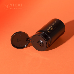 Tùy Chỉnh Rỗng 100G & 200G Nhựa <span class=keywords><strong>PE</strong></span> Mỹ Phẩm <span class=keywords><strong>Container</strong></span> Bơm Kín Bé Bột Talc Dầu Gội Chai Cho Kem Talc Bé Bột - Product Image 6