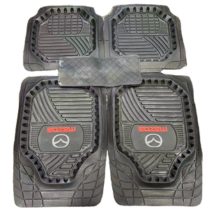 Tapis de sol universel en caoutchouc PVC pour voiture avec logo de marque automobile pour l'avant/le arrière, compatible avec Toyota et Seat - Product Image 4