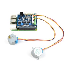 Módulo HAT para <span class=keywords><strong>Motor</strong></span> de Passo para <span class=keywords><strong>Raspberry</strong></span> <span class=keywords><strong>Pi</strong></span>, Controla Dois Motores de Passo, até 1/32 Microstepping - Product Image 6