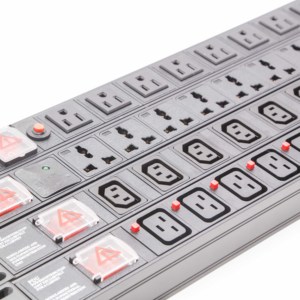150 Joule 9 Blocs Multiprises Parafoudre Électrique Robuste Rallonge Bande-1U de Bâti de Support - Product Image 3