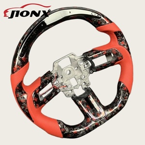 พวงมาลัยหนังมีรูพรุน LED 2022 2019 <span class=keywords><strong>2018</strong></span> 2017เส้นใยคาร์บอนปลอมแปลงตามสั่งระดับไฮเอนด์สำหรับ <span class=keywords><strong>Ford</strong></span> <span class=keywords><strong>Mustang</strong></span> <span class=keywords><strong>GT</strong></span> 2015 - Product Image 1