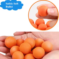 24mm 28mm 35mm 42mm Boule de Feu en Mousse pour Tir Extérieur Popper Petites Balles EVA pour Pistolet Jouet Canon Balle Pistolet pour Enfants