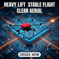 Drone de nettoyage de façade de bâtiment de bureaux en hauteur, nettoyeur automatisé de mur-rideau en verre, évitement d'obstacles, télécommande