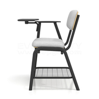 Chaise individuelle moderne en acier pour usage scolaire (élèves du primaire et du secondaire), hôpitaux et mobilier de bureau à domicile - Vente en gros
