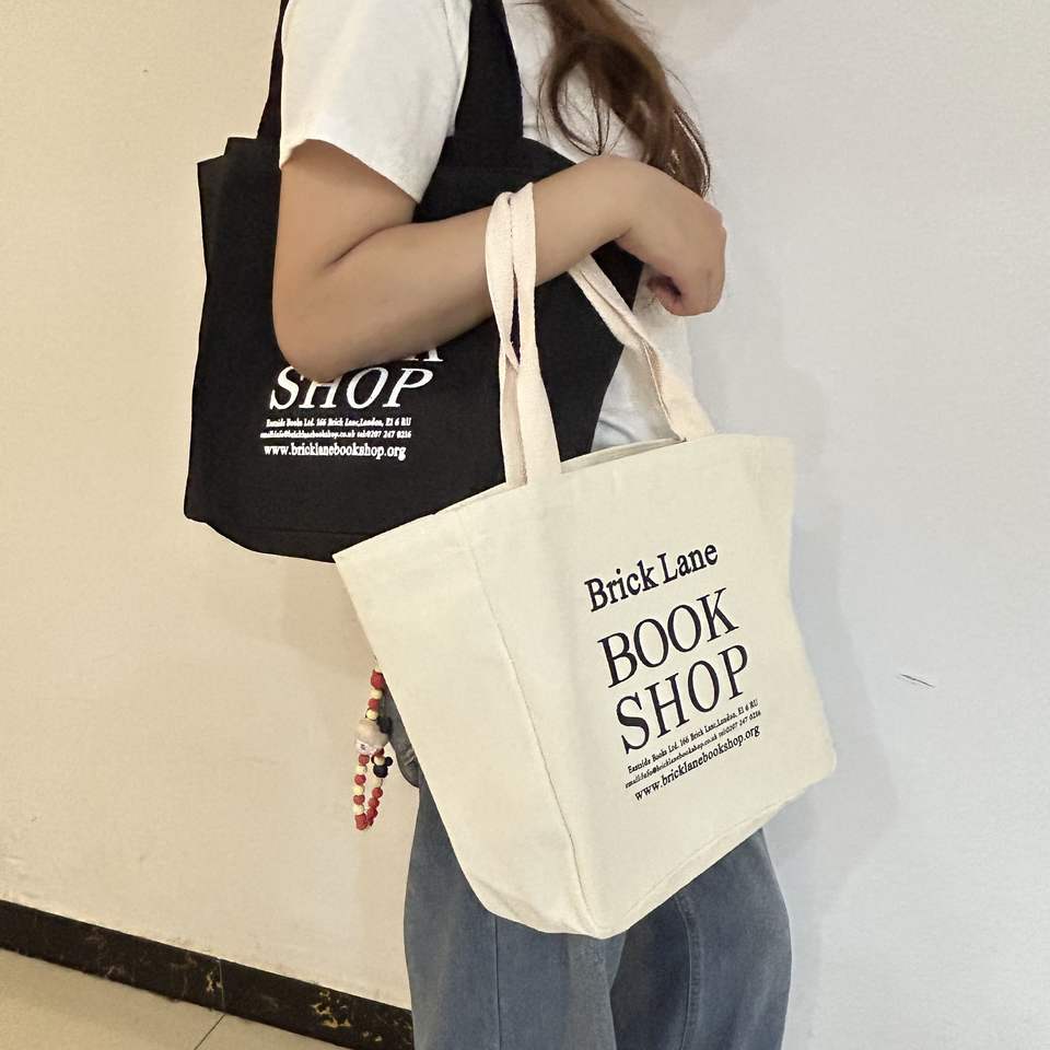 Custom Logo Customizable Eco-Friendly Cotton Canvas Tote Bag Letter ...