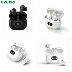 Kedatangan Baru 2026 Earbud Nirkabel Stereo dengan <span class=keywords><strong>Bass</strong></span> Stereo, Panggilan Jernih, Kotak Display Digital untuk Musik dan Panggilan Sehari-hari. - Product Image 1