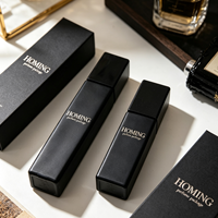 Flacon de Parfum en Verre Élancé et Carré, Transparent, de 5 ml et 10 ml, à Sertir, avec Vaporisateur
