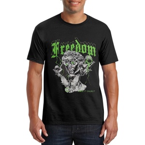 Camiseta <span class=keywords><strong>de</strong></span> Algodón 100% para Hombre <span class=keywords><strong>al</strong></span> <span class=keywords><strong>por</strong></span> <span class=keywords><strong>Mayor</strong></span>, Estilo Casual Americano, Transpirable, Ecológica, <span class=keywords><strong>de</strong></span> Secado Rápido, Peso <span class=keywords><strong>de</strong></span> Tela 180g, Estilo Urbano - Product Image 2
