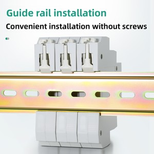 AC80-500V Mini Modular LED hiển thị kỹ thuật số Detector Din Rail núi 100A ba pha hiện tại Ampe Meter Điện áp mét - Product Image 4
