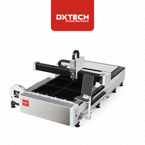 Machine de découpe laser à fibre 3000 Watts automatique pour tubes et plaques métalliques, découpe laser à fibre pour tubes - Product Image 1