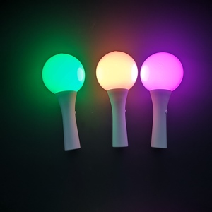 Plastic Round LED Light Emitting <b>Sticks</b> Flash <b>Sticks</b> for Crazy Fans Cheering Party - Product Image 3